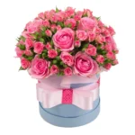 Цветы в коробке Летняя нежность
