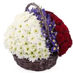 Корзина с цветами Свет сердца